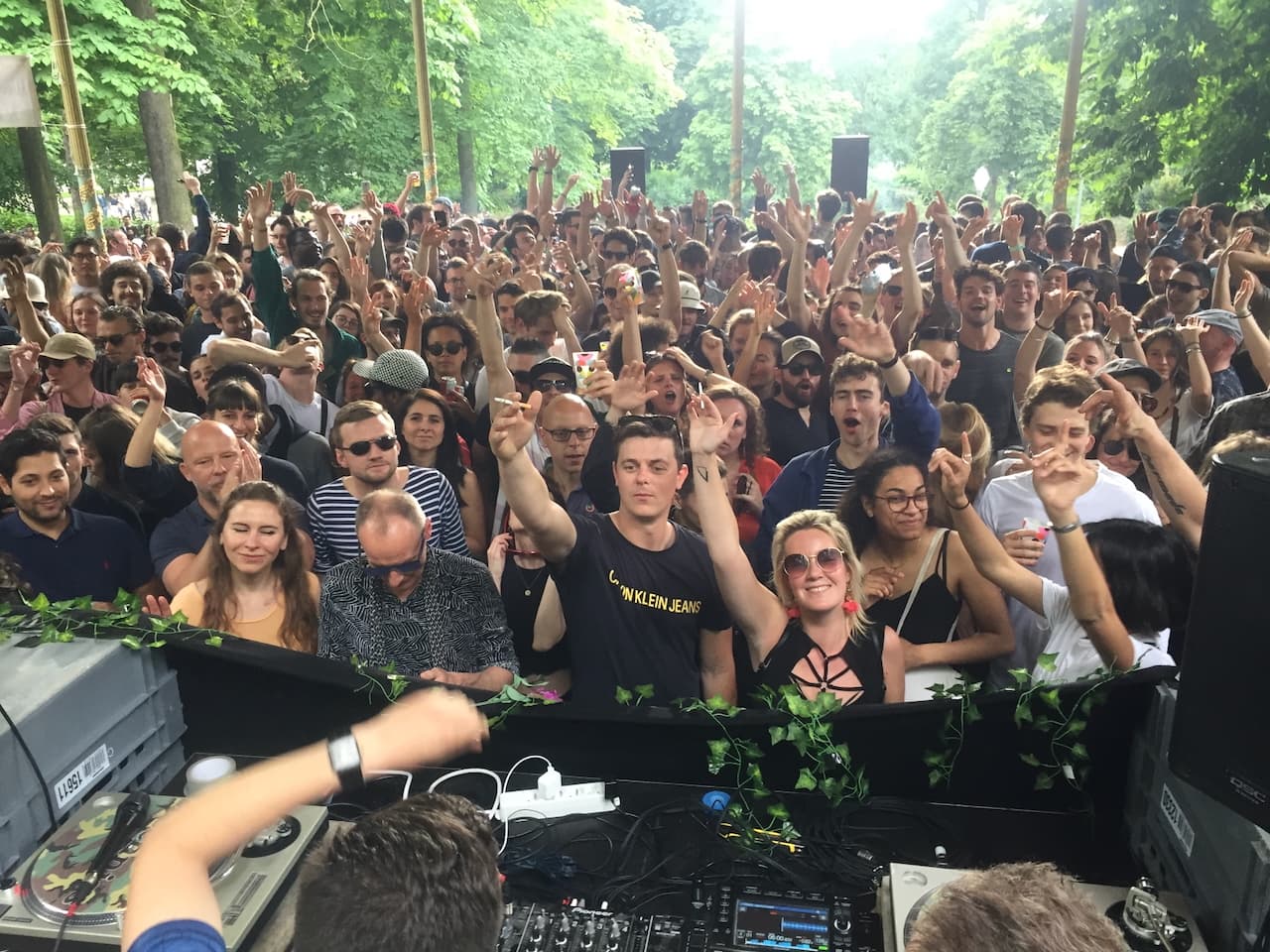 DJ set at Electronic Garden